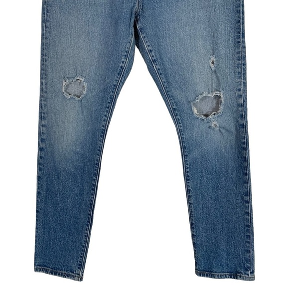 Levi's 501 Distressed Jeans Size 31 - Picture 4 of 9